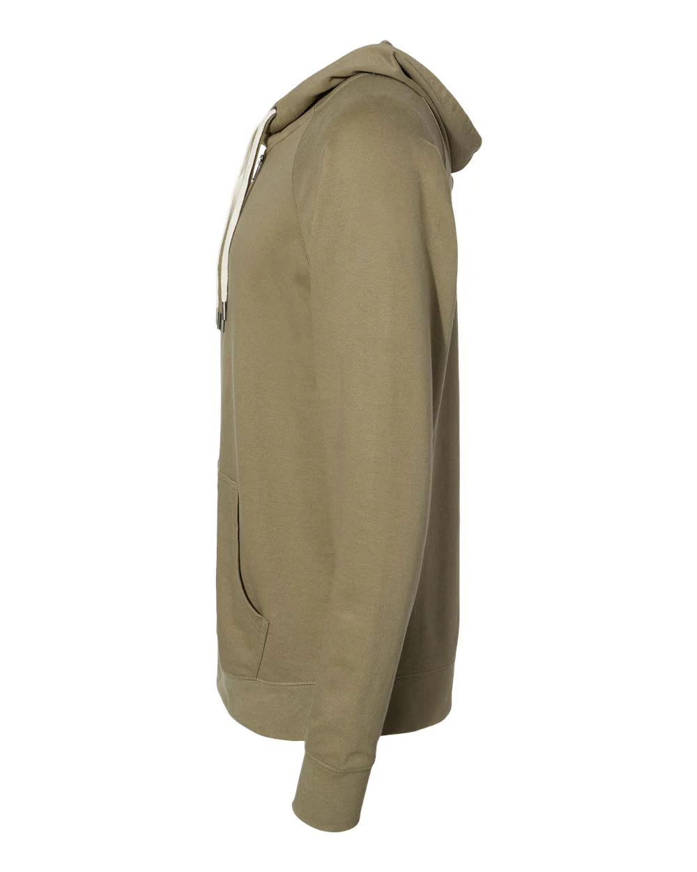 Unisex Lightweight Loopback Terry Zip Hood - Image 35