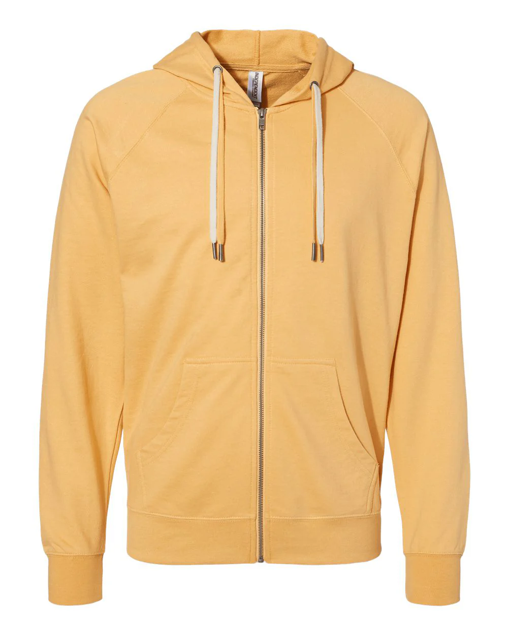 Unisex Lightweight Loopback Terry Zip Hood - Image 40