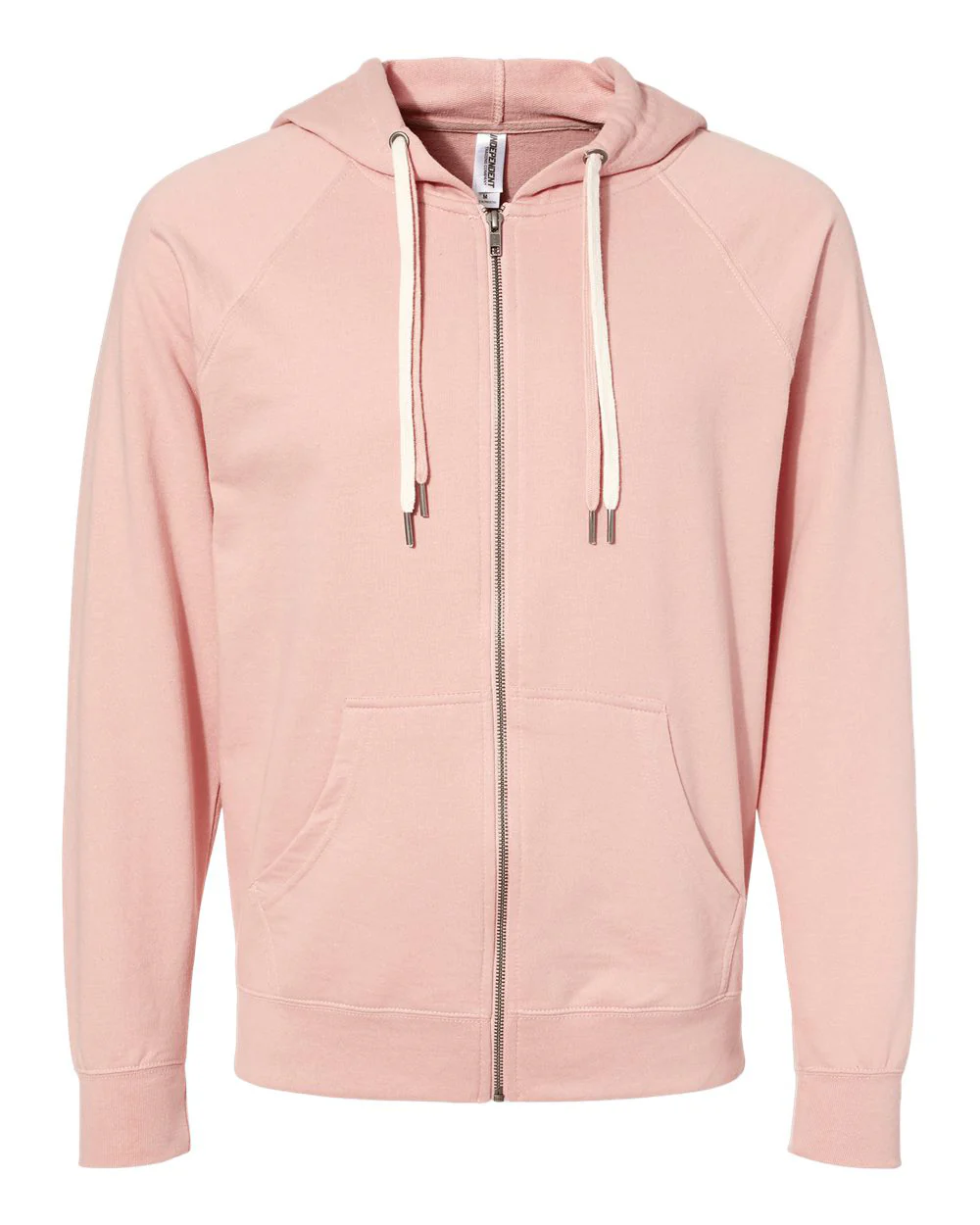 Unisex Lightweight Loopback Terry Zip Hood - Image 58