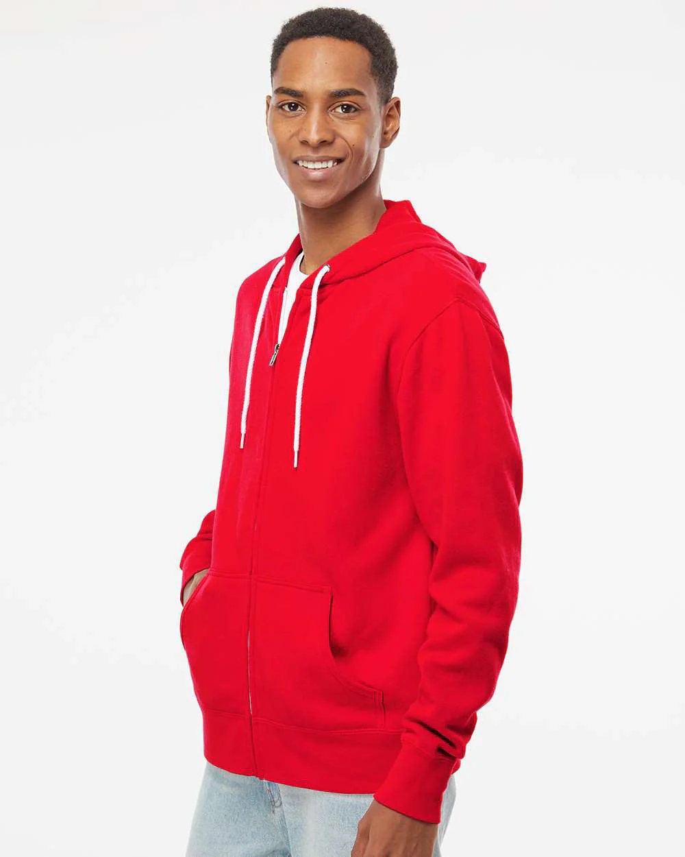 Unisex Lightweight Zip Hood - Image 54