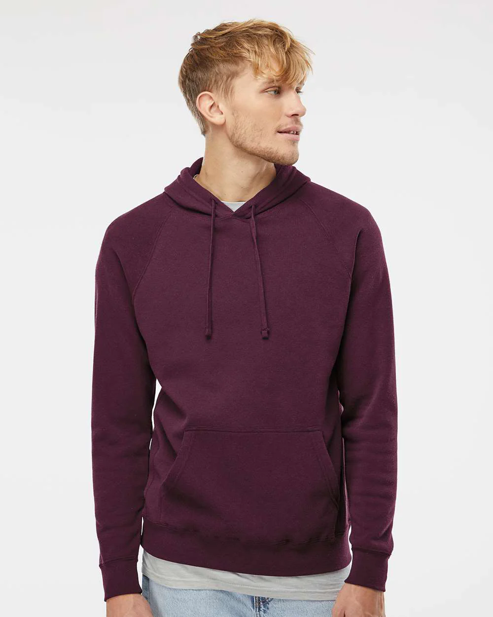 Unisex Special Blend Raglan Hooded Pullover - Image 27