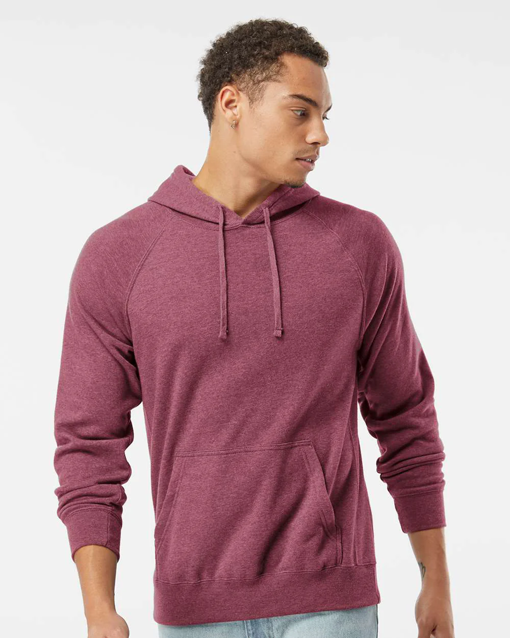 Unisex Special Blend Raglan Hooded Pullover - Image 34