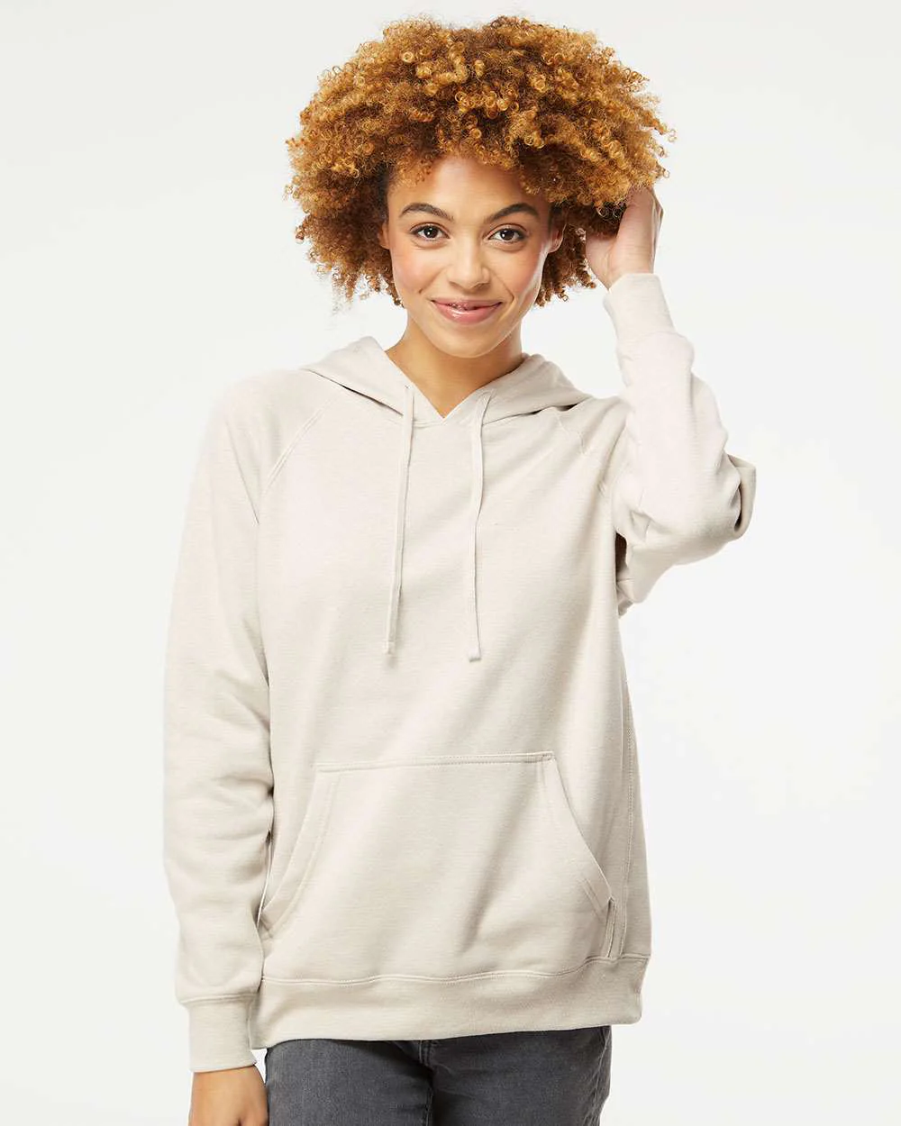 Unisex Special Blend Raglan Hooded Pullover - Image 63