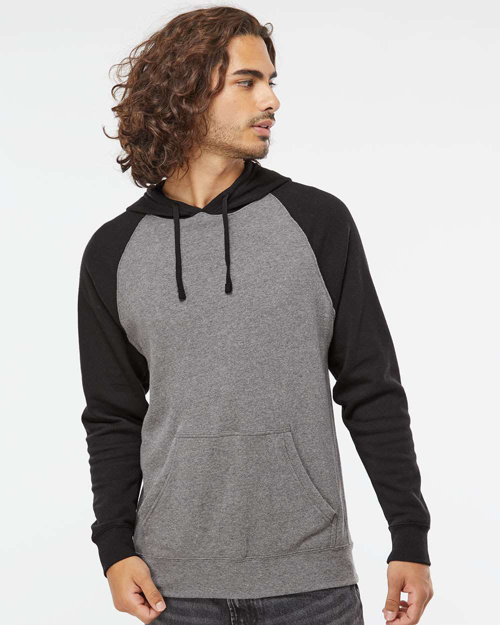 Unisex Special Blend Raglan Hooded Pullover - Image 69