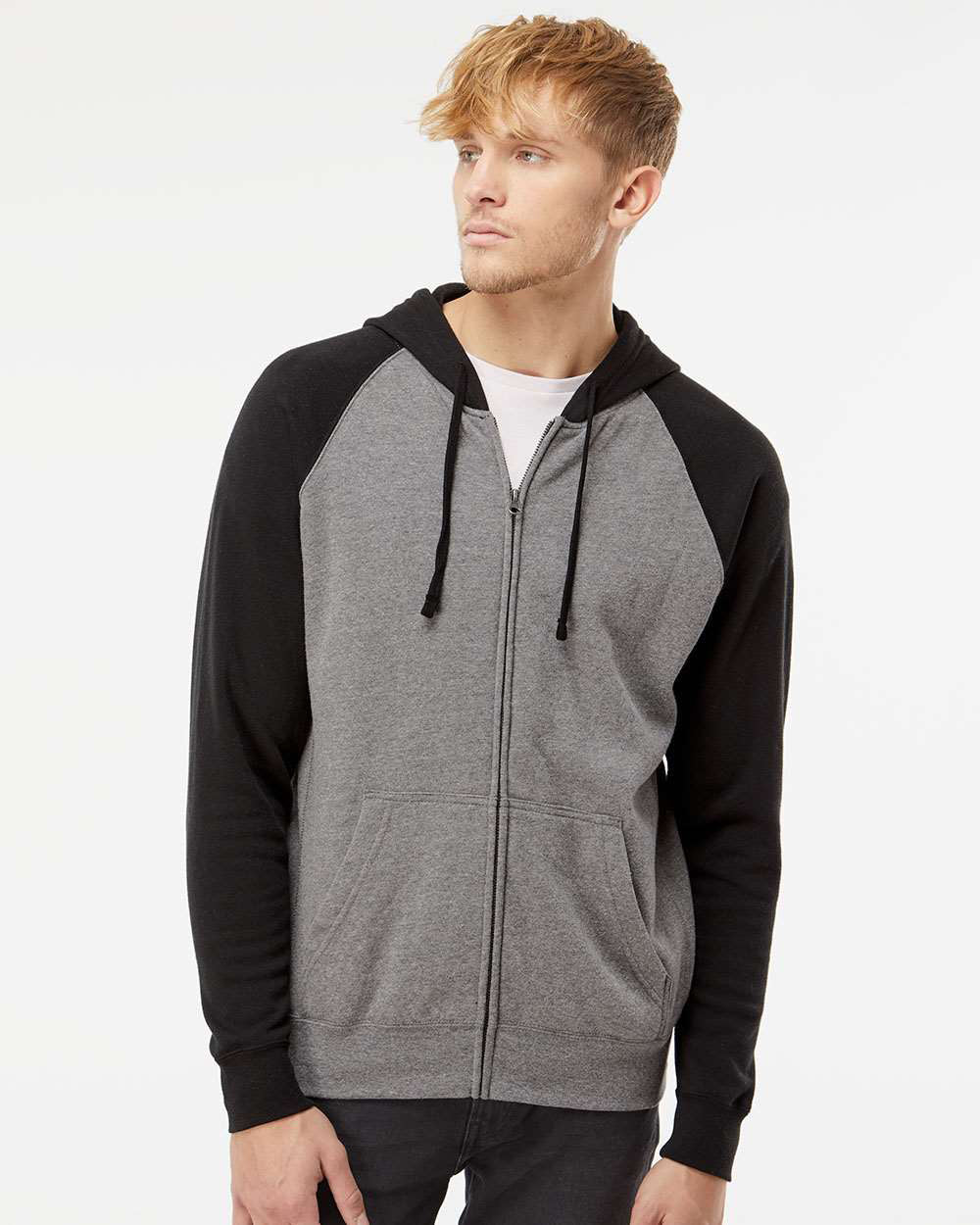 Unisex Special Blend Zip Hooded Sweatshirt - Image 44