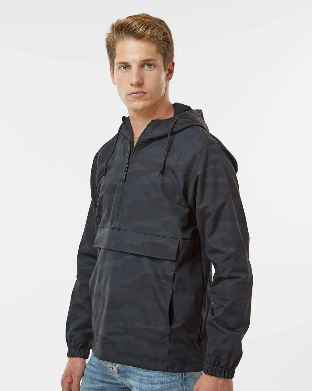 Water Resistant Windbreaker Anorak Jacket - Image 11