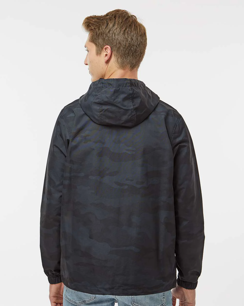 Water Resistant Windbreaker Anorak Jacket - Image 12