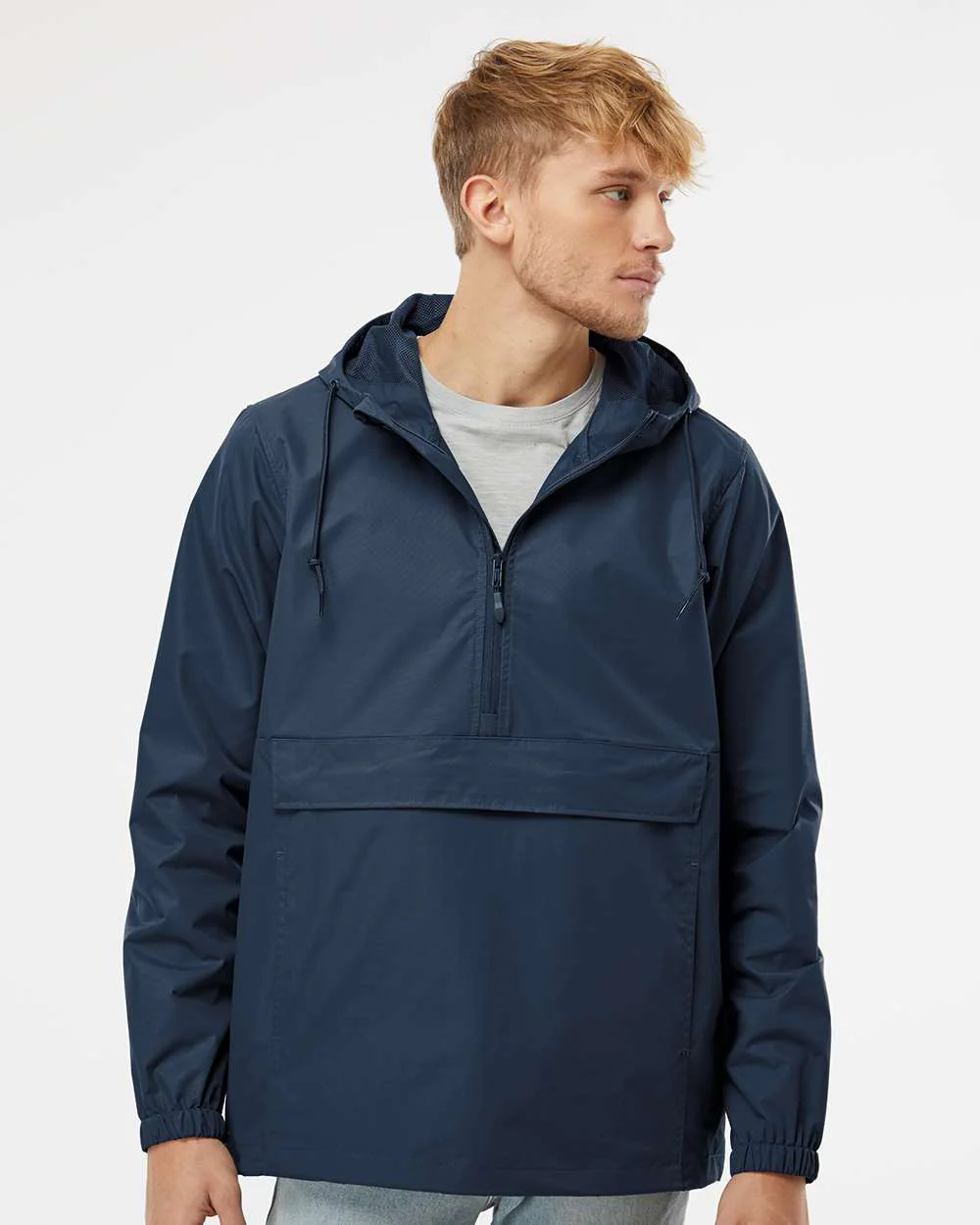 Water Resistant Windbreaker Anorak Jacket - Image 16