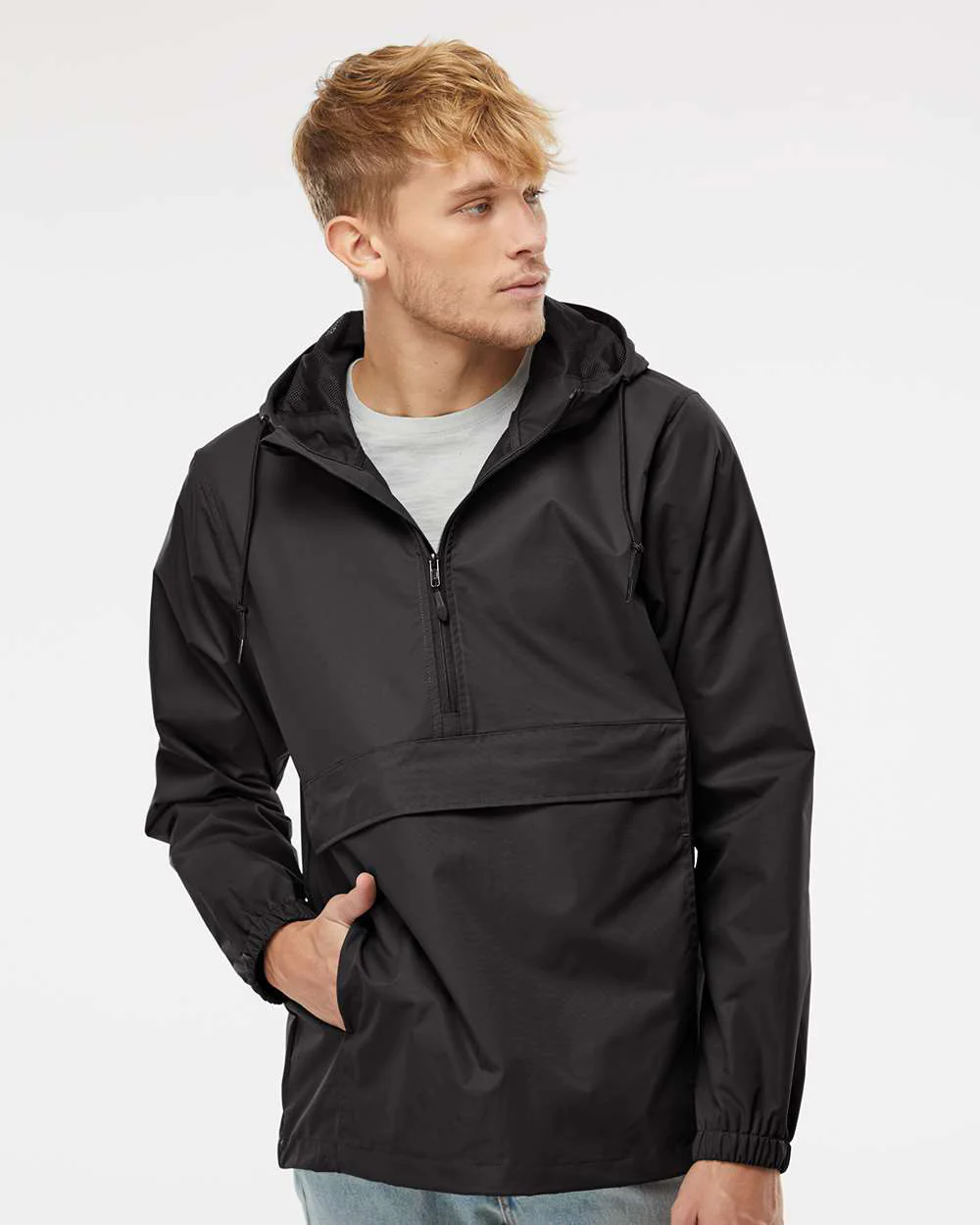 Water Resistant Windbreaker Anorak Jacket - Image 22