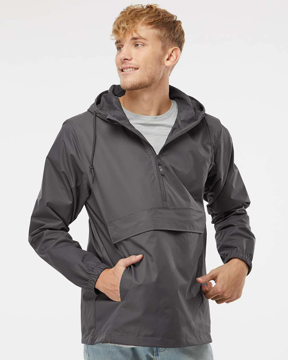 Water Resistant Windbreaker Anorak Jacket - Image 28