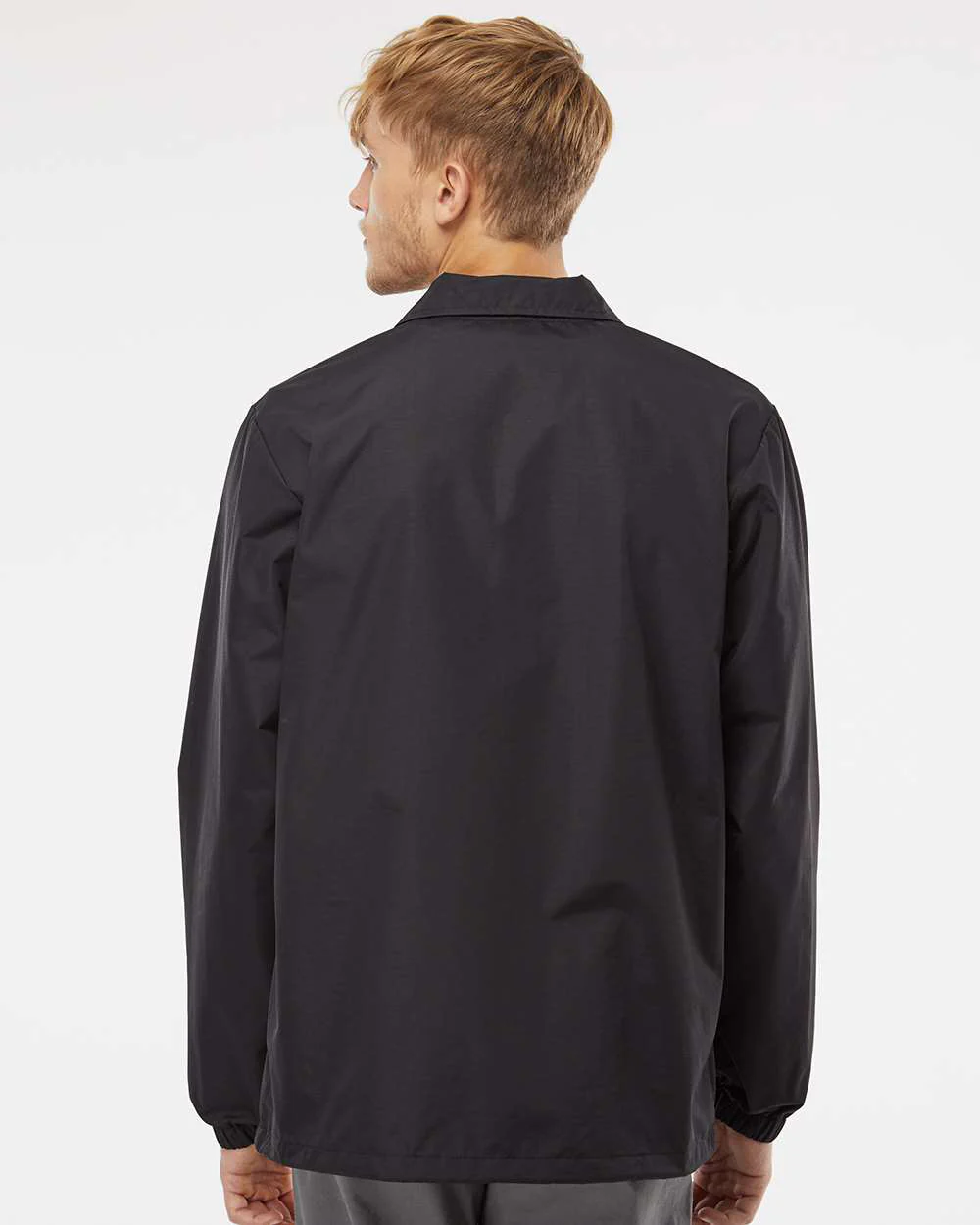 Water Resistant Windbreaker Coaches Jacket - Image 4