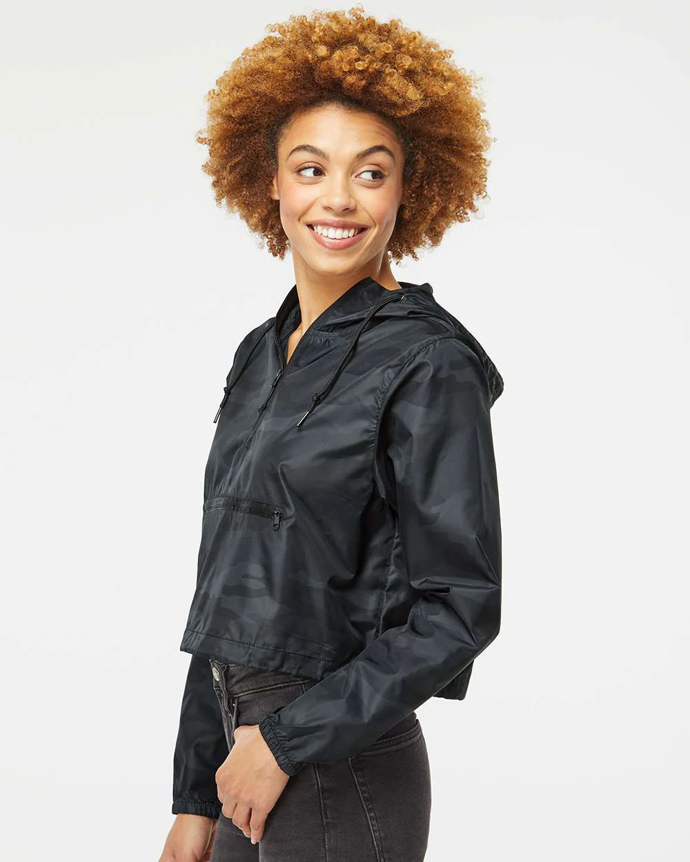 Women’s Lightweight Crop Windbreaker - Image 5
