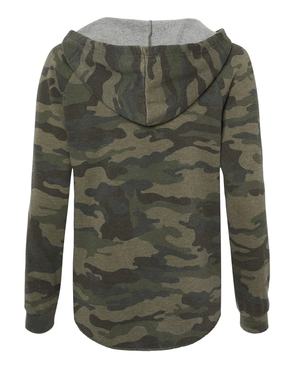 Women's California Wave Wash Hooded Pullover - Image 4