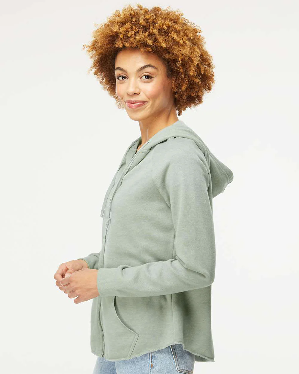 Women's California Wave Wash Zip Hood - Image 23