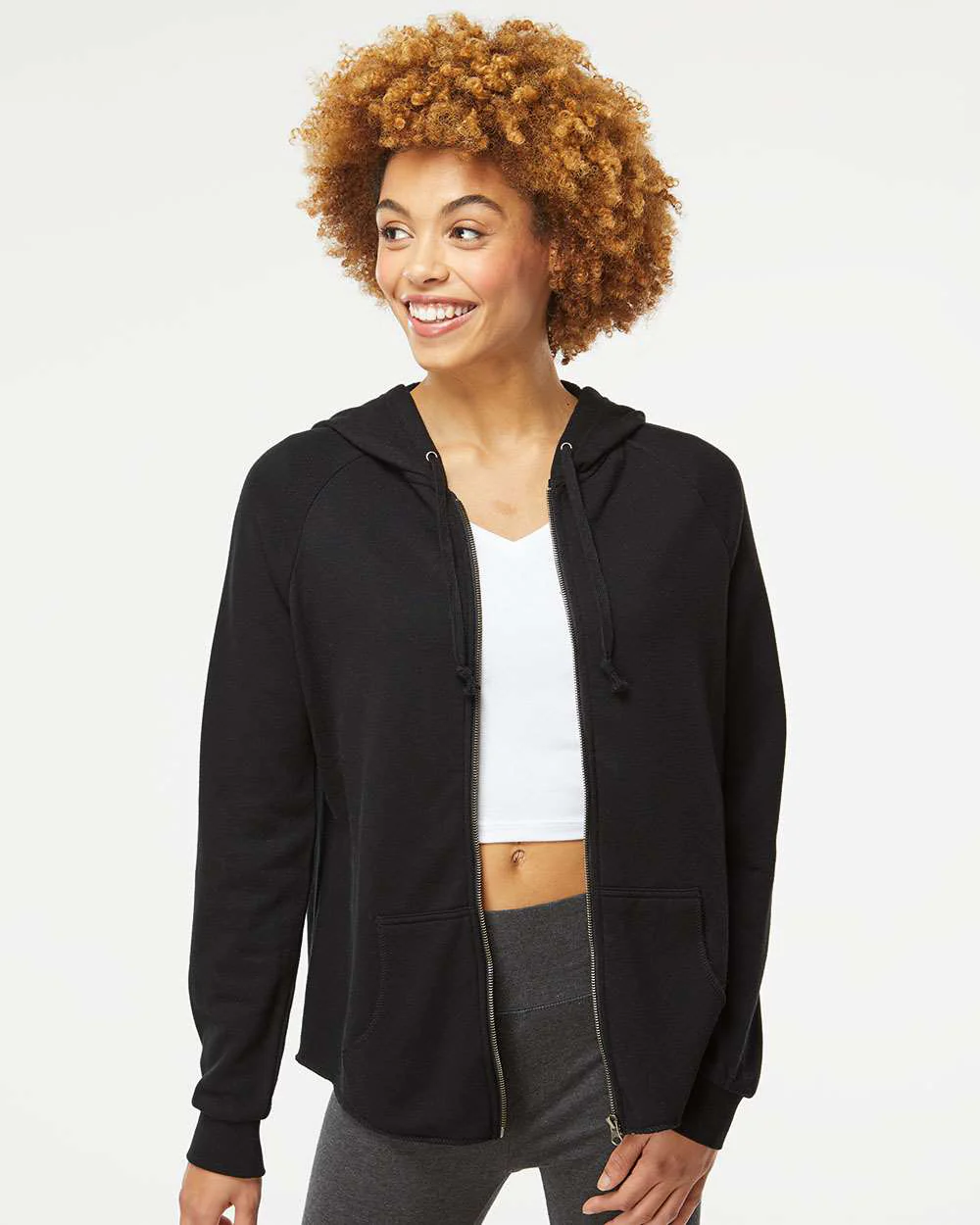 Women's California Wave Wash Zip Hood - Image 41
