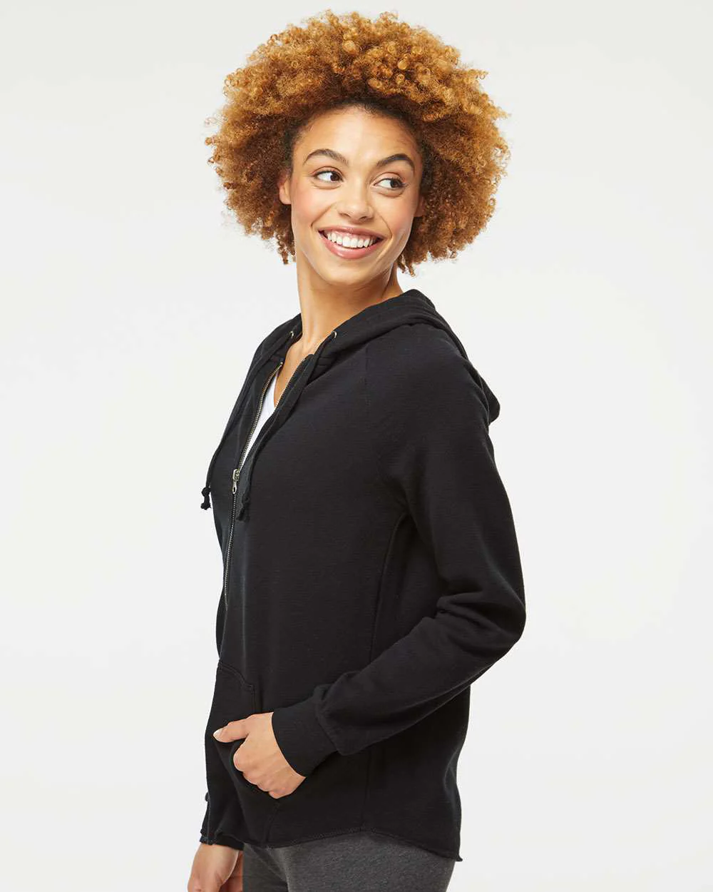 Women's California Wave Wash Zip Hood - Image 42