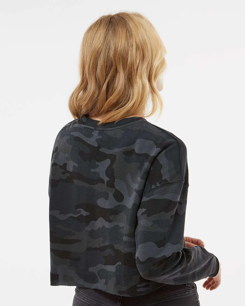 Womens Lightweight Crop Crew - Image 18