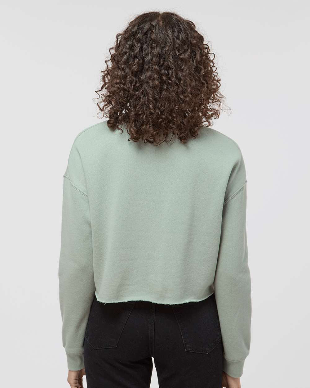 Womens Lightweight Crop Crew - Image 36