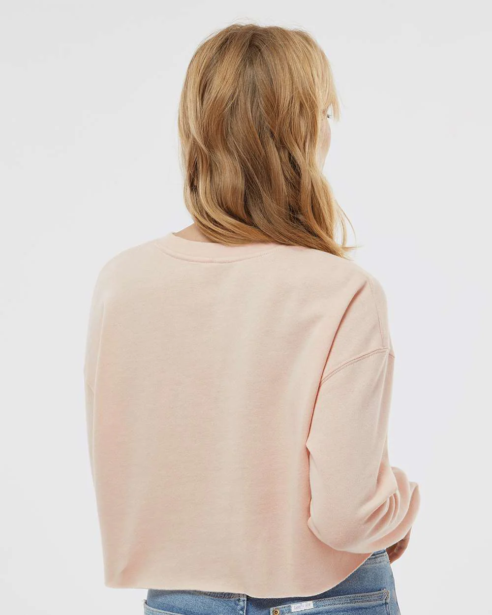 Womens Lightweight Crop Crew - Image 6