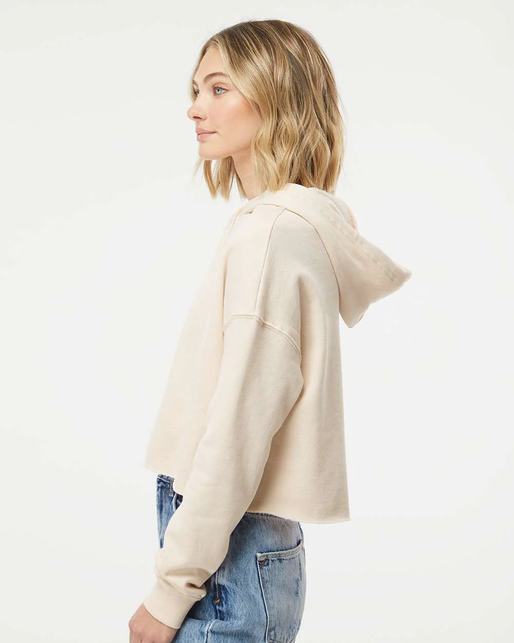 Womens Lightweight Crop Hood - Image 29