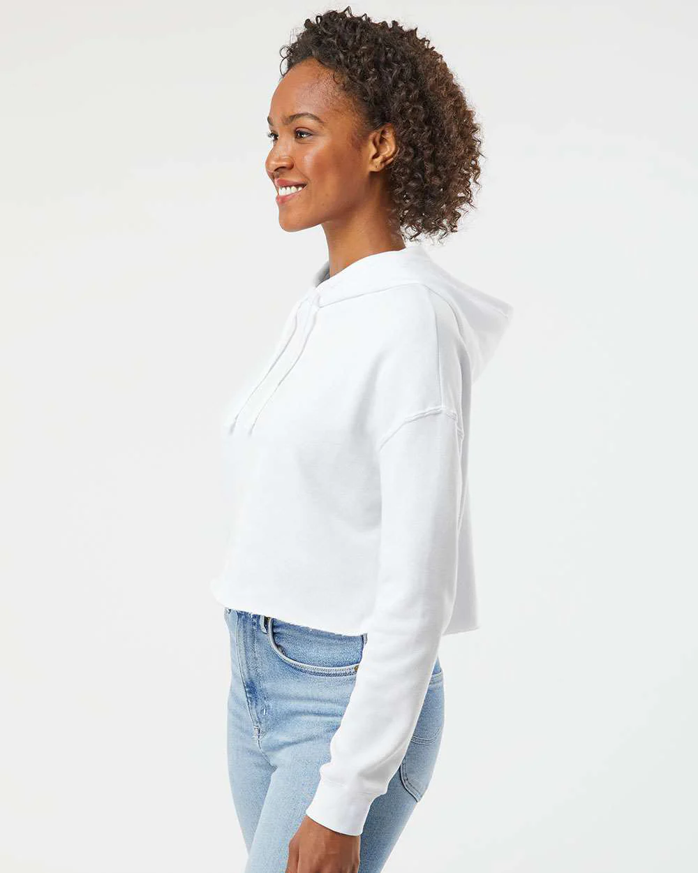 Womens Lightweight Crop Hood - Image 47