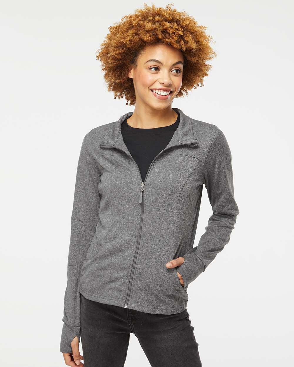 Womens Poly-Tech Athletic Zip - Image 20