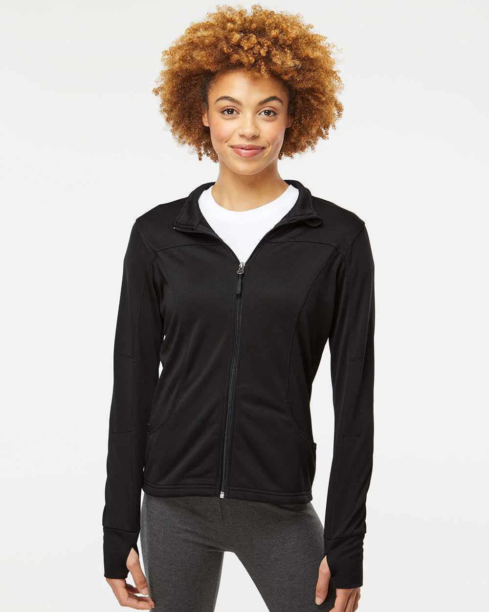 Womens Poly-Tech Athletic Zip - Image 6