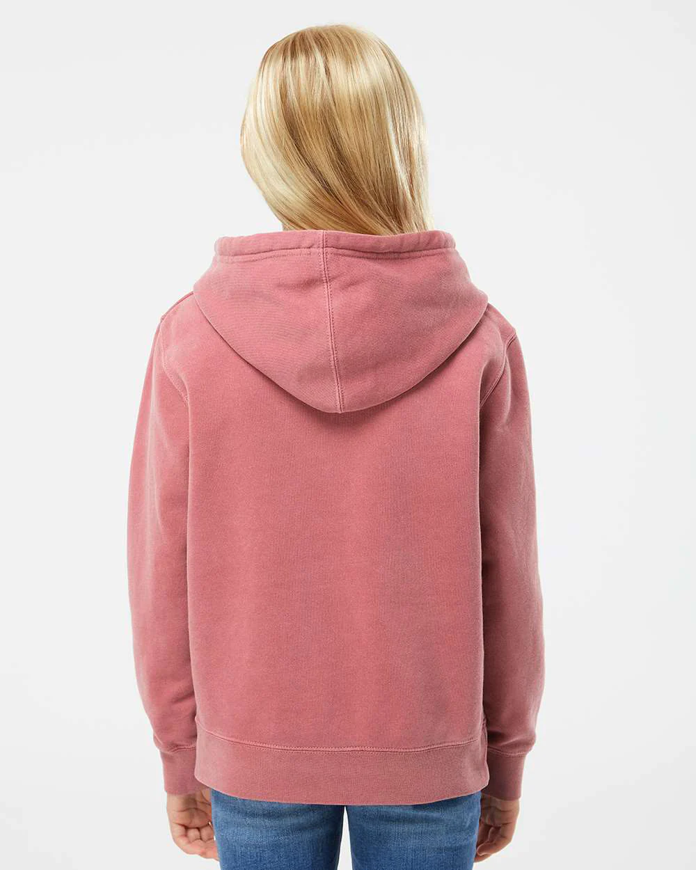 Youth 9oz. Midweight Pigment Dye Pullover Hood - Image 18