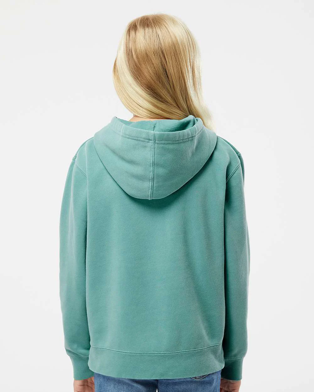 Youth 9oz. Midweight Pigment Dye Pullover Hood - Image 30