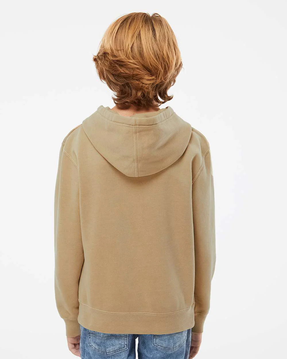 Youth 9oz. Midweight Pigment Dye Pullover Hood - Image 36