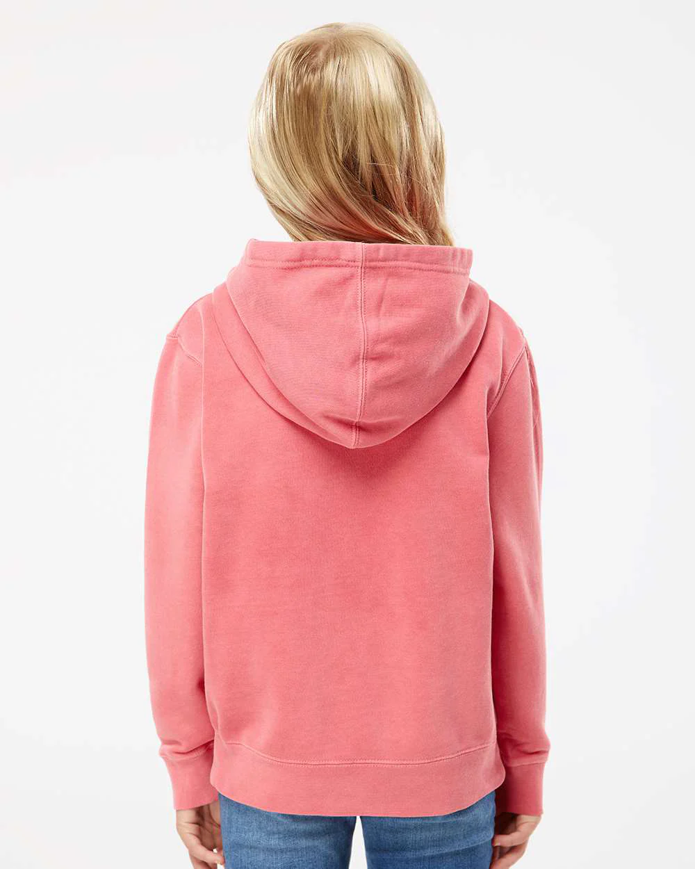 Youth 9oz. Midweight Pigment Dye Pullover Hood - Image 39