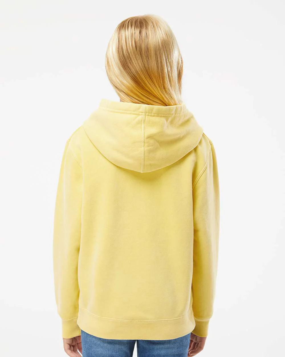 Youth 9oz. Midweight Pigment Dye Pullover Hood - Image 54