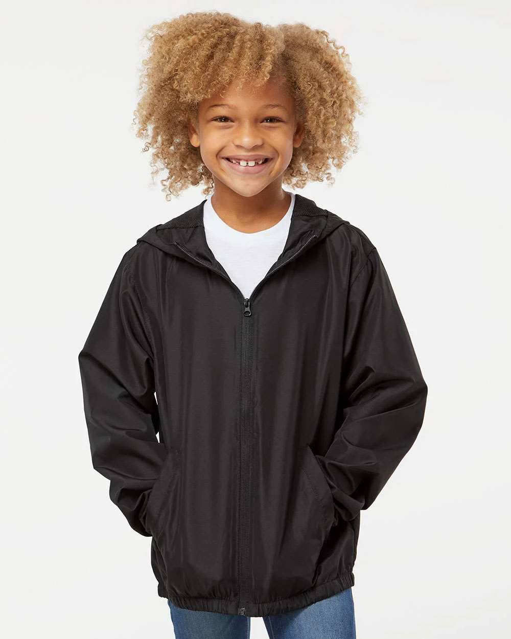 Youth Lightweight Windbreaker Jacket - Image 16