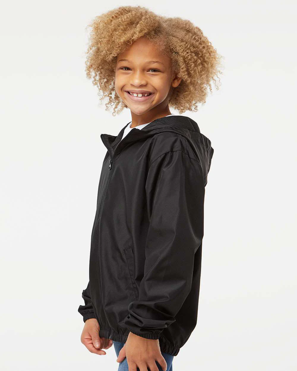 Youth Lightweight Windbreaker Jacket - Image 17