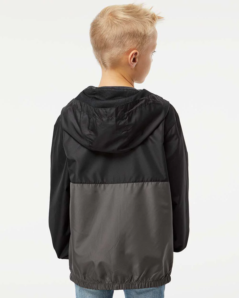 Youth Lightweight Windbreaker Jacket - Image 4